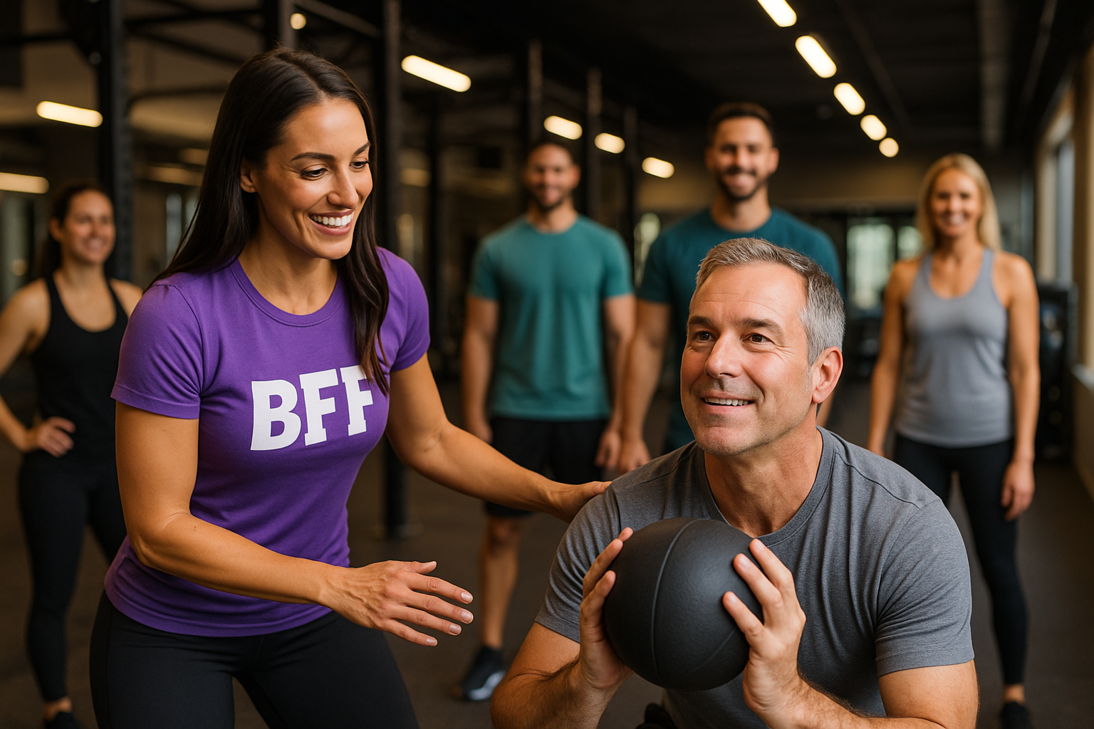 Person performing corrective mobility exercises